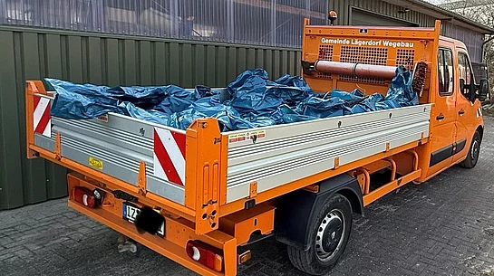 200 Kg gesammelter Müll